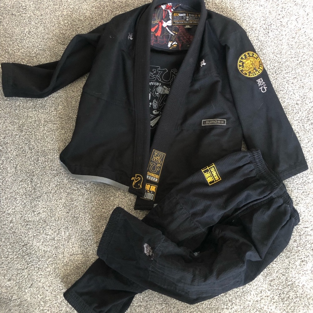 Half Sumo kids gi size M2 (7-9 y o)